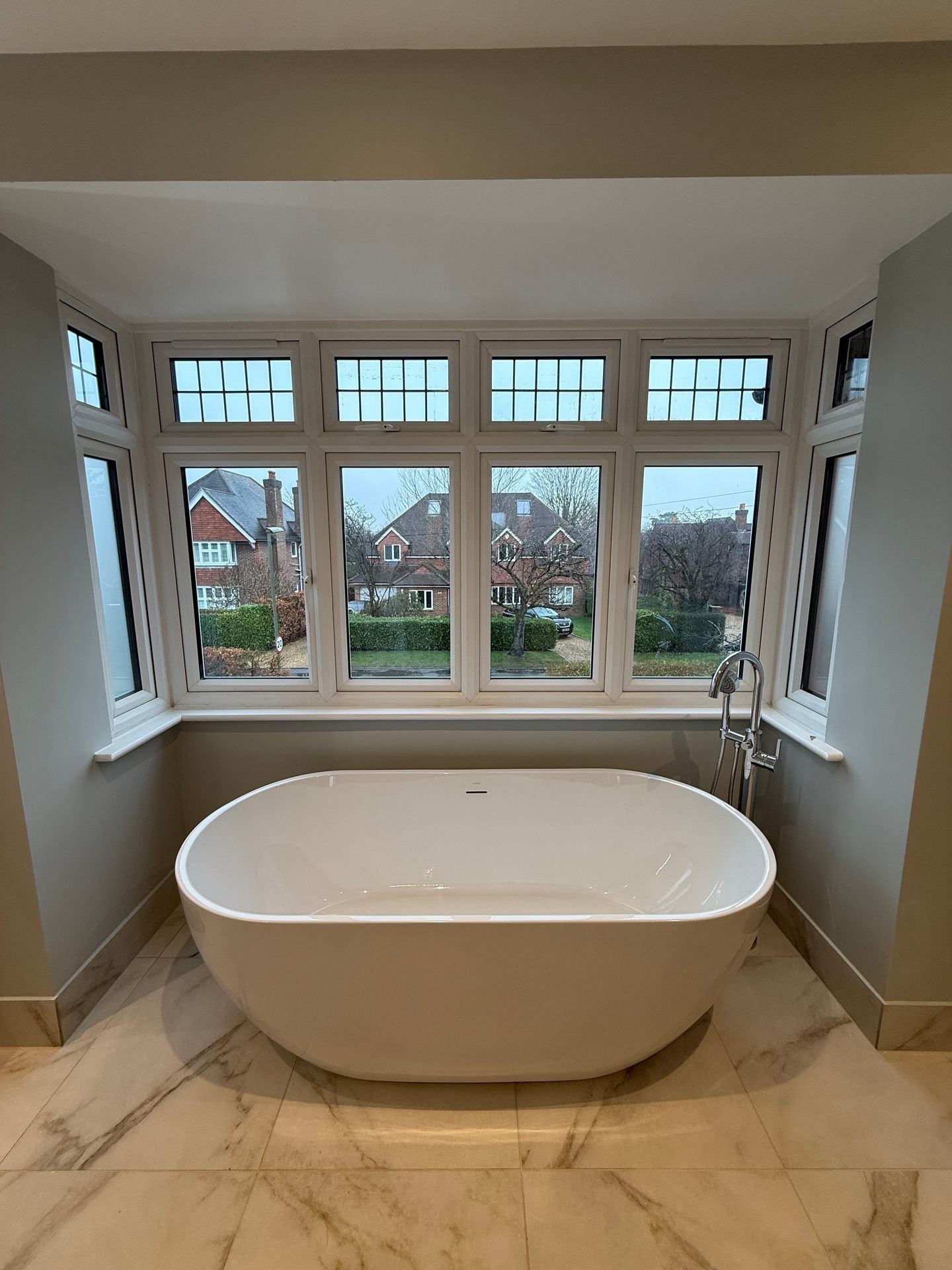 Free standing Bath installed in Woking